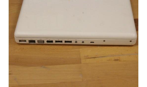 laptop APPLE, MacBook A1181, zonder lader, paswoord niet gekend, werking niet gekend
